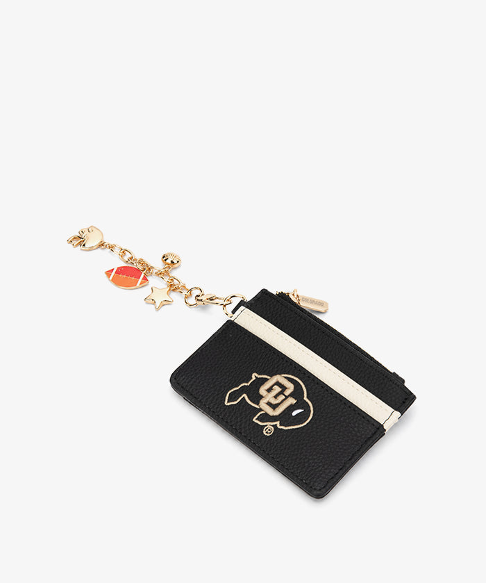 Colorado Buffaloes Card Holder with Football Charm