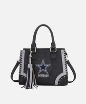 NFL Dallas Cowboys Whipstitch Fringe Tote Bag
