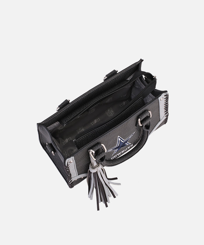 NFL Dallas Cowboys Whipstitch Fringe Tote Bag