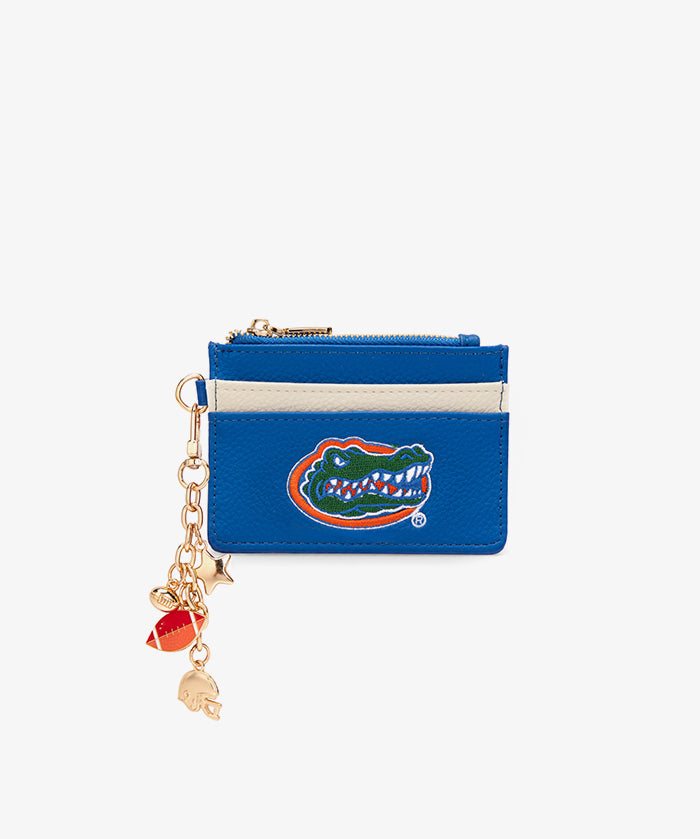 Florida Gators Card Holder with Football Charm