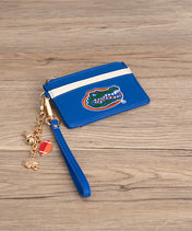 Florida Gators Card Holder with Football Charm