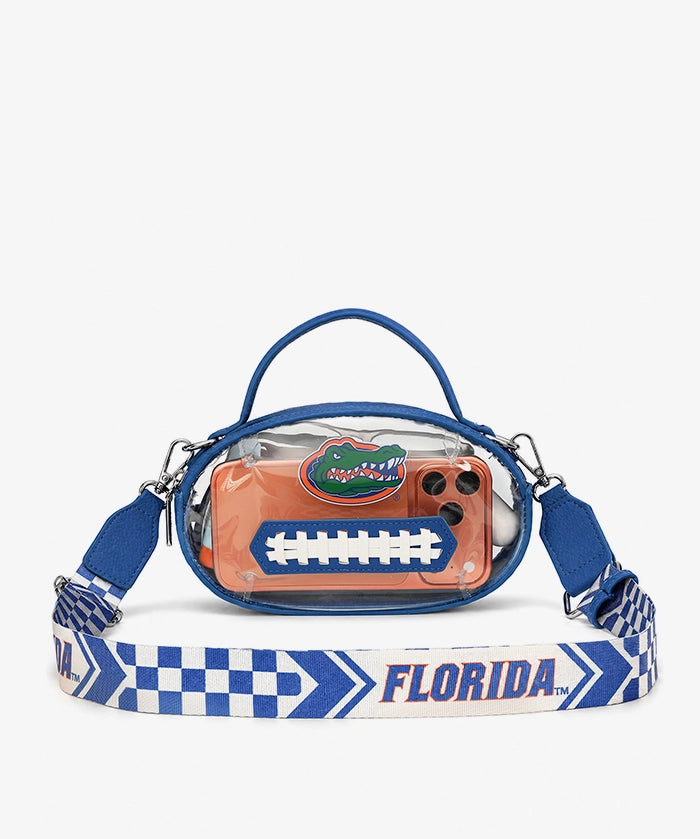 Florida Gators Football Clear Crossbody Bag