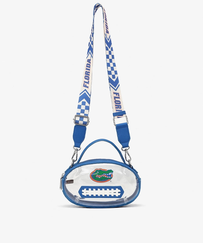 Florida Gators Football Clear Crossbody Bag