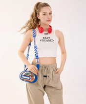Florida Gators Football Clear Crossbody Bag