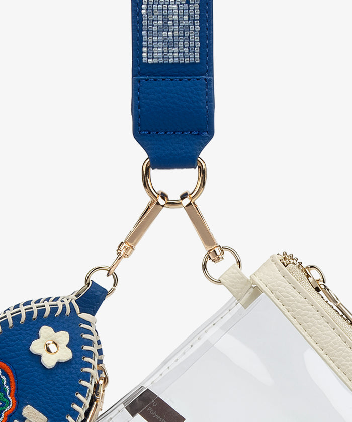 Florida Gators Football Clear Wristlet Set