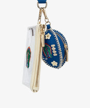 Florida Gators Football Clear Wristlet Set