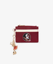 Florida State Seminoles Card Holder with Football Charm