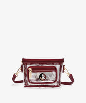 Florida State Seminoles Clear Crossbody Bag