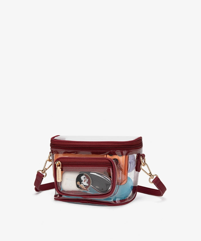 Florida State Seminoles Clear Crossbody Bag