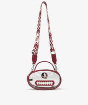 Florida State Seminoles Football Clear Crossbody Bag