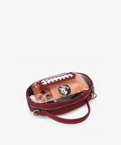 Florida State Seminoles Football Clear Crossbody Bag