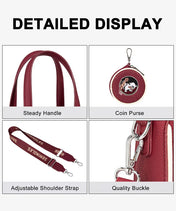 Florida State University Seminoles Tote Bag with Coin Pouch