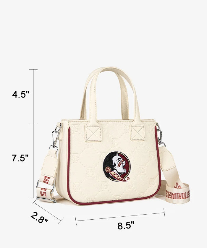 Florida State University Seminoles Tote Bag with Coin Pouch