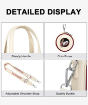 Florida State University Seminoles Tote Bag with Coin Pouch
