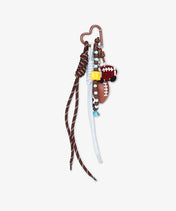 Football Rope Tassel Bag Charm