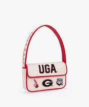Georgia Bulldogs Beaded Bag