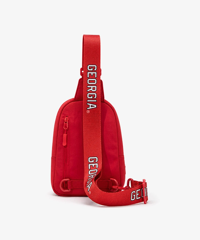 Georgia Bulldogs Canvas Sling Bag