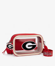 Georgia Bulldogs Clear Camera Bag