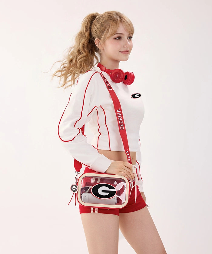 Georgia Bulldogs Clear Camera Bag