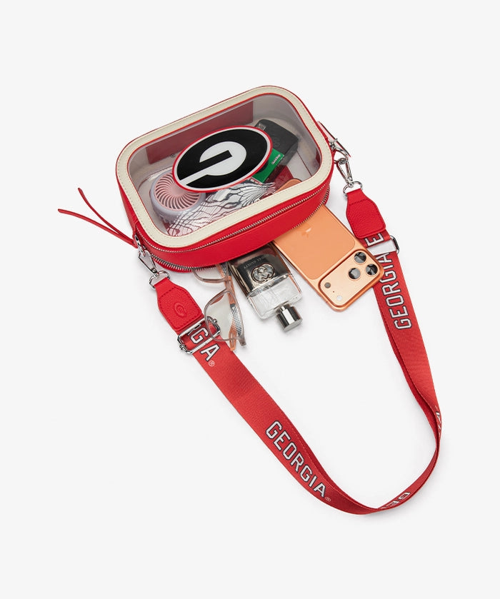 Georgia Bulldogs Clear Camera Bag