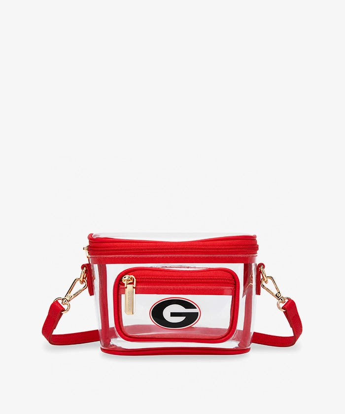 Georgia Bulldogs Clear Crossbody Bag