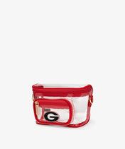 Georgia Bulldogs Clear Crossbody Bag