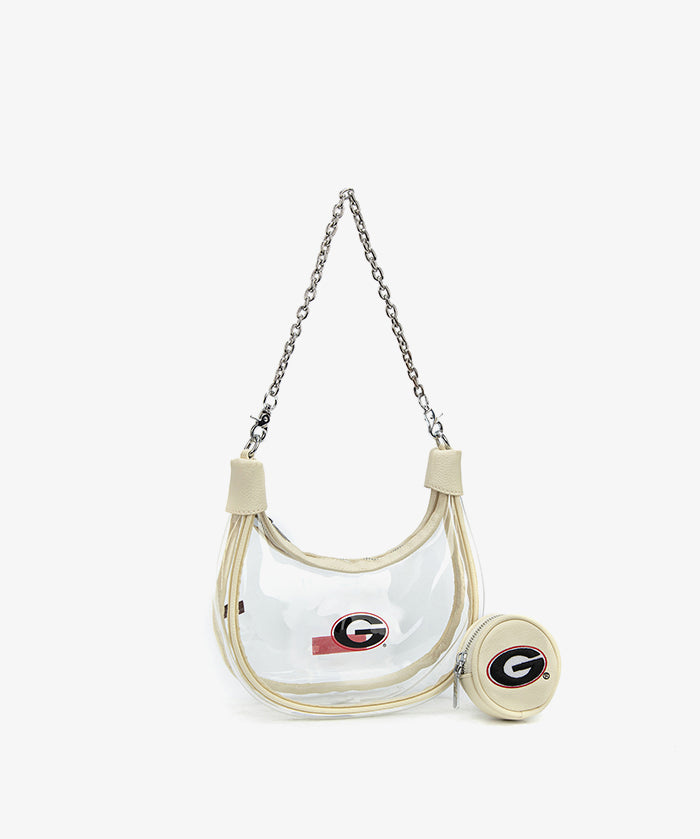 Georgia Bulldogs Clear Shoulder Bag
