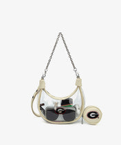Georgia Bulldogs Clear Shoulder Bag