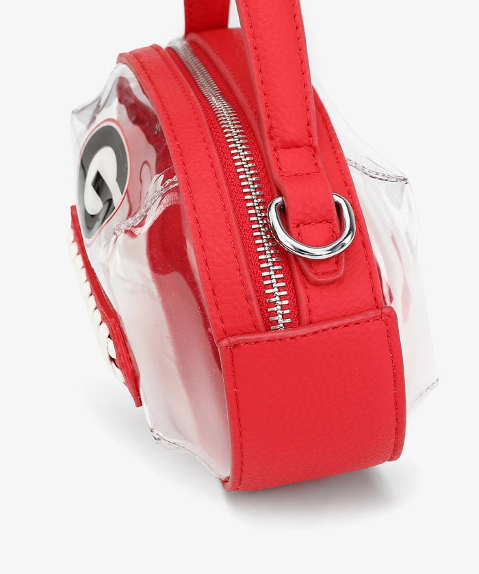 Georgia Bulldogs Football Clear Crossbody Bag