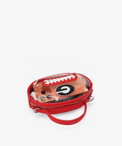 Georgia Bulldogs Football Clear Crossbody Bag