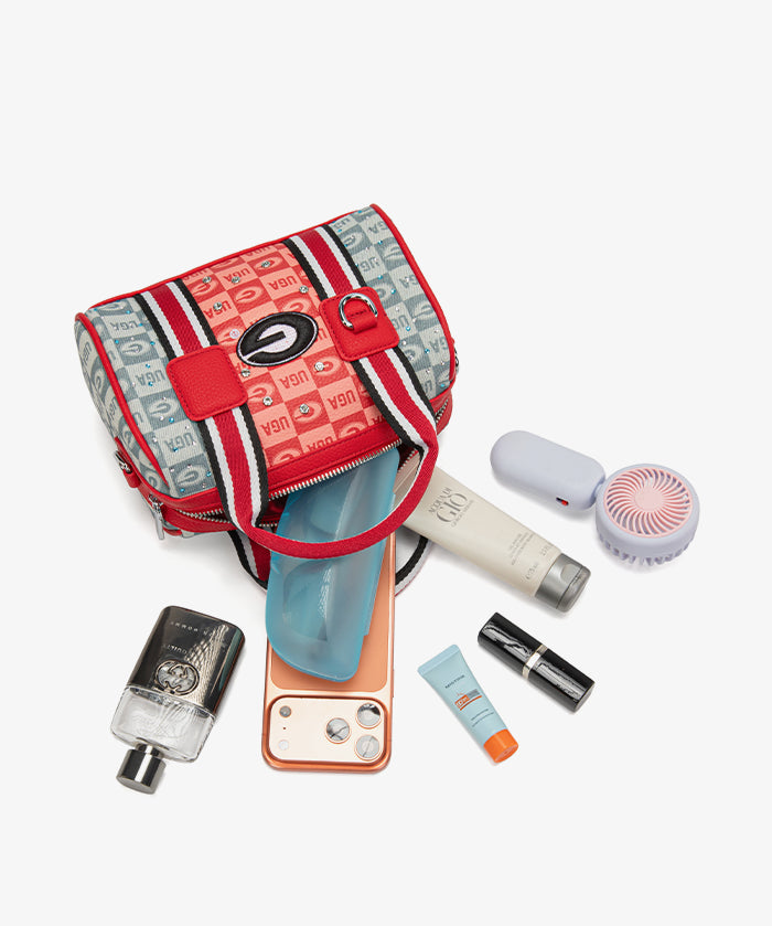 Georgia Bulldogs Mini Boston Bowling Bag