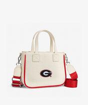 Georgia Bulldogs Tote Bag with Coin Pouch