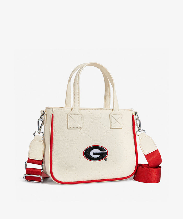 Georgia Bulldogs Tote Bag with Coin Pouch