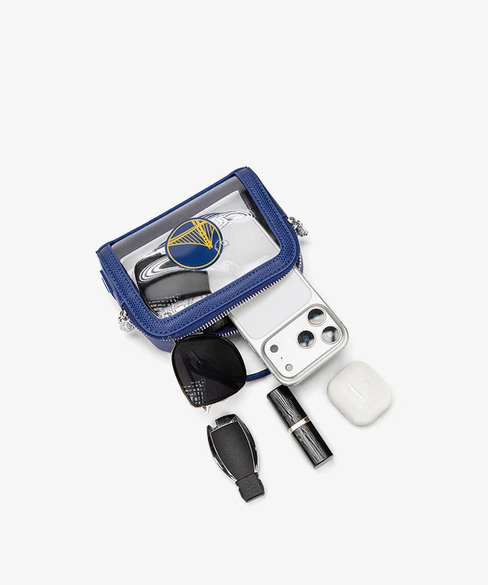 NBA Golden State Warriors Mini Clear Crossbody Bag
