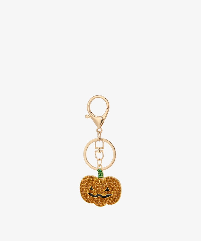 Halloween Pumpkin Ghost Keychain