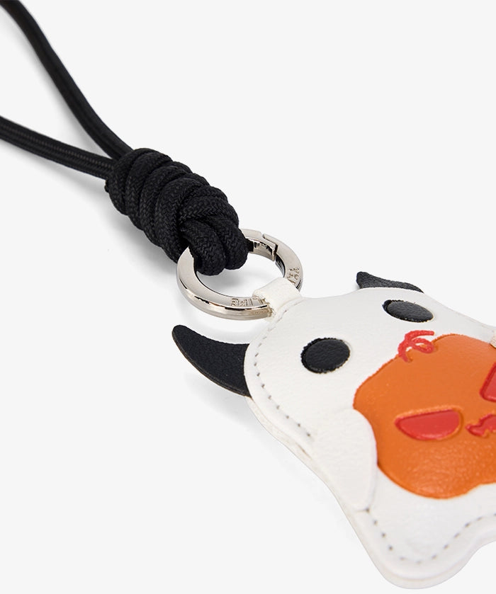 Halloween Pumpkin Ghost Keychain