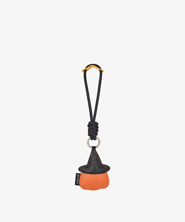 Halloween Pumpkin Ghost Keychain