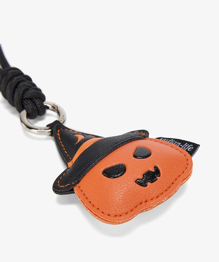 Halloween Pumpkin Ghost Keychain