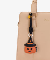 Halloween Pumpkin Ghost Keychain