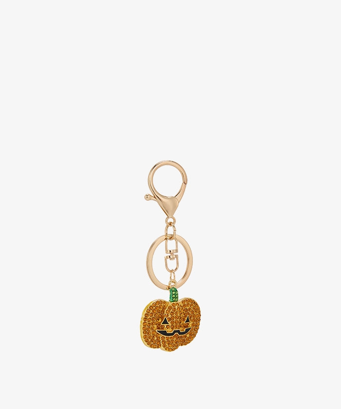 Halloween Pumpkin Ghost Keychain