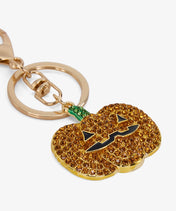 Halloween Pumpkin Ghost Keychain