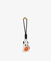 Halloween Pumpkin Ghost Keychain