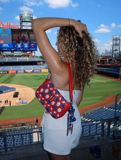 MLB Philadelphia Phillies Star Field Flap Crossbody