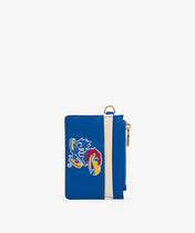 Kansas Jayhawks Card Holder with Football Charm
