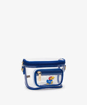 Kansas Jayhawks Clear Crossbody Bag