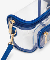 Kansas Jayhawks Clear Crossbody Bag