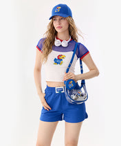 Kansas Jayhawks Clear Shoulder Bag