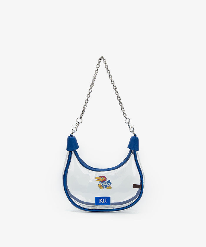Kansas Jayhawks Clear Shoulder Bag