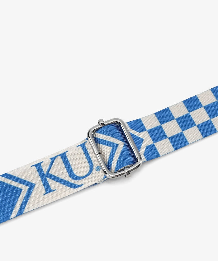 Kansas Jayhawks Football Clear Crossbody Bag
