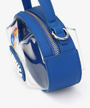 Kansas Jayhawks Football Clear Crossbody Bag